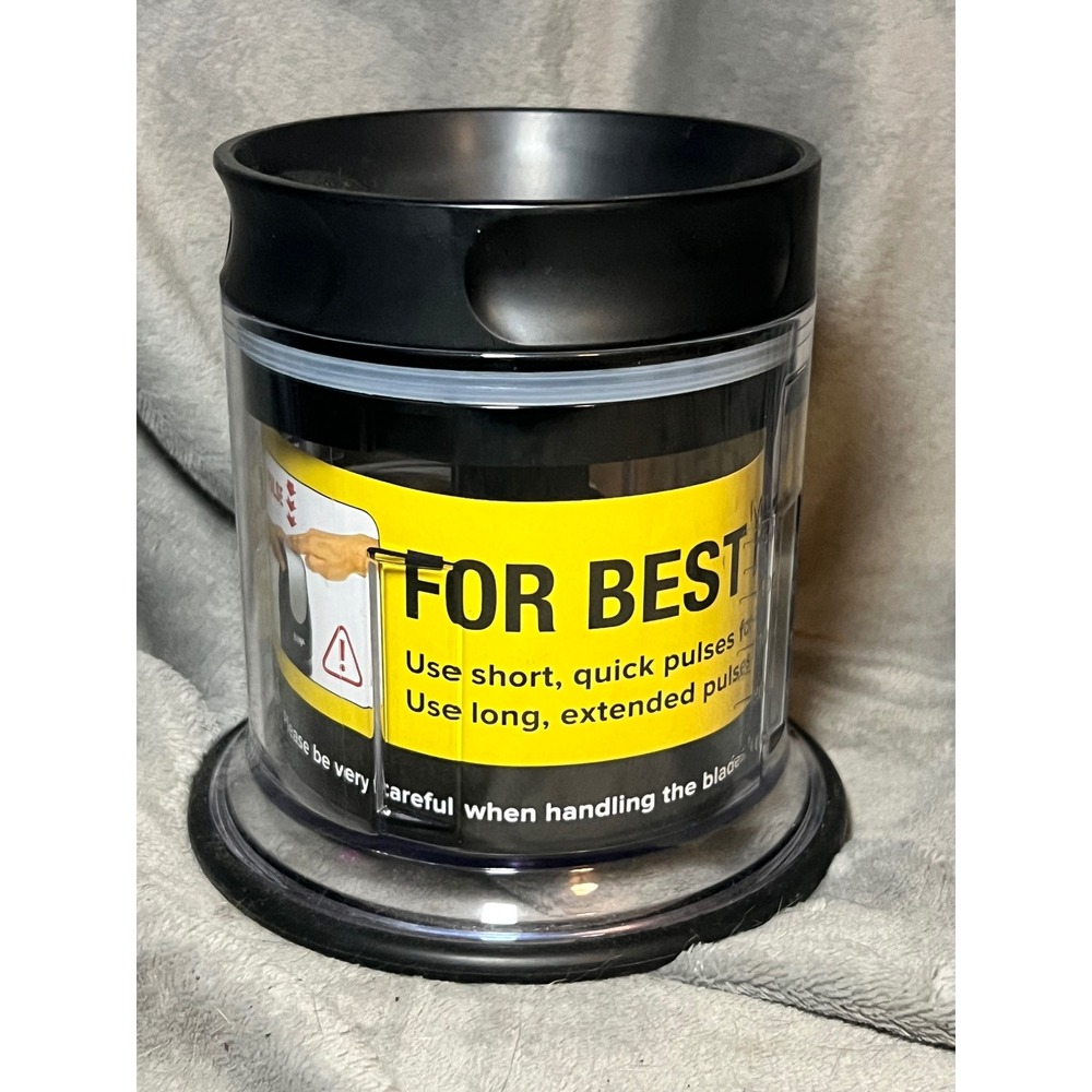 Ninja Master Prep 16oz Chopper Bowl Lid Blade Replacement 2 Cup Jar New